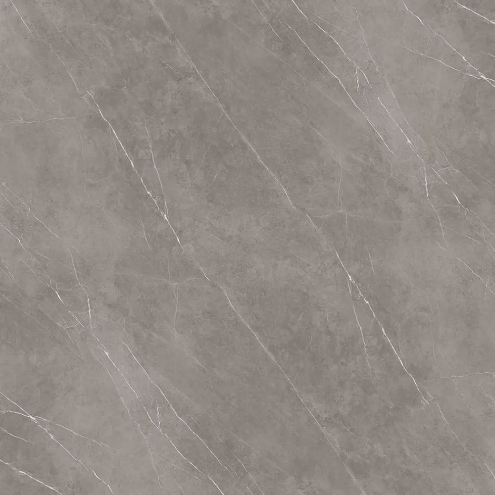 Viadurini Living Moderne Couchtische|Tulip Tische-Tulip Saarinen Ovaler Couchtisch H 41 in Keramik Steingrau Made in Italy – Scarlet