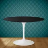 Viadurini Living Tulip Tische|Runde Tische-Tulpentisch Eero Saarinen H 74 aus Keramik Sirius Made in Italy - Scharlachrot