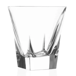 Viadurini Kitchen Italienisches Kristallgeschirr-Tumbler Low Trinkgläser in Öko-farbigem Kristall 12 Stück - Amalgam