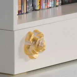 Viadurini Living Anrichte-TV Lowboard mit Dekoknöpfen in Rosenoptik Renoir