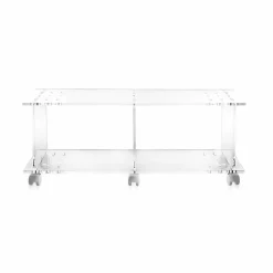 Viadurini Living Tv-Möbel-TV-Schrank im modernen Design aus transparentem Plexiglas Mago