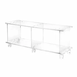 Viadurini Living Tv-Möbel-TV-Schrank im modernen Design aus transparentem Plexiglas Mago