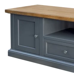 Viadurini Classic Tv-Möbel-TV-Ständer mit 2 Türen, 1 Schublade und 1 offenem Fach Made in Italy – Forseti