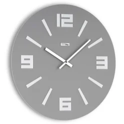 Viadurini Time Design Wanduhren-Uhr aus halbgeschäumtem PVC und farbigem Methacrylat, hergestellt in Italien – üblich