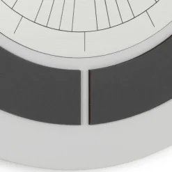 Viadurini Time Design Wanduhren-Uhr mit Reliefrahmen und Polypropylen mit verschiedenen Farben - Lunarium