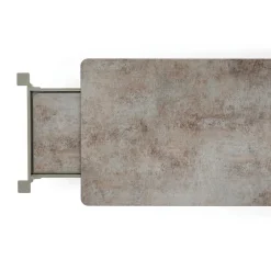 Varaschin Ausziehbare Gartentische-Link moderner ausziehbarer Gartentisch, H 75 cm