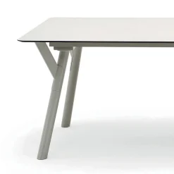 Varaschin Ausziehbare Gartentische-Link moderner ausziehbarer Gartentisch, H 75 cm