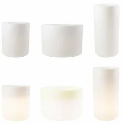 Viadurini Lighting Lichtmöbel-Vase mit Garten- oder Innenbeleuchtung, modernes Design - Cilindrostar
