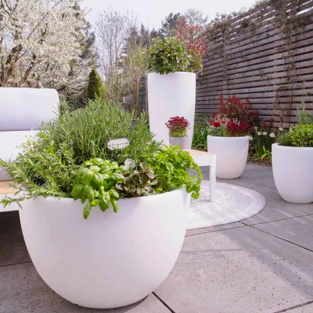 Viadurini Lighting Lichtmöbel-Vase mit LED- oder Solarbeleuchtung Modernes Design in verschiedenen Größen - Svasostar