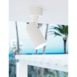 Viadurini Lighting Moderne Deckenleuchten-Verstellbare Spotlight Deckenleuchte aus weißem oder schwarzem Aluminium 4 Stück - Lazzaro