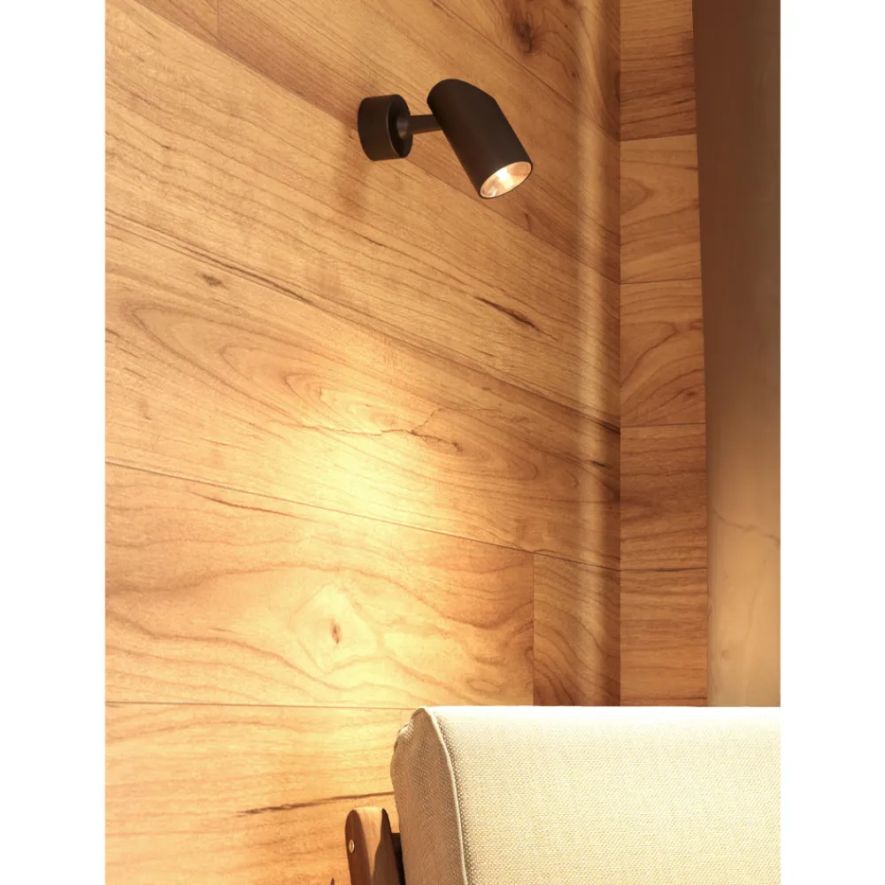 Viadurini Lighting Moderne Deckenleuchten-Verstellbare Spotlight Deckenleuchte aus weißem oder schwarzem Aluminium 4 Stück - Lazzaro