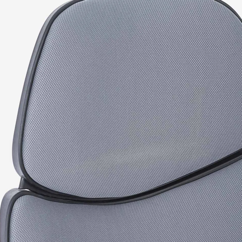 Viadurini Living Bürosessel-Verstellbarer Bürodrehstuhl aus Stahl und Polyester - Luigio