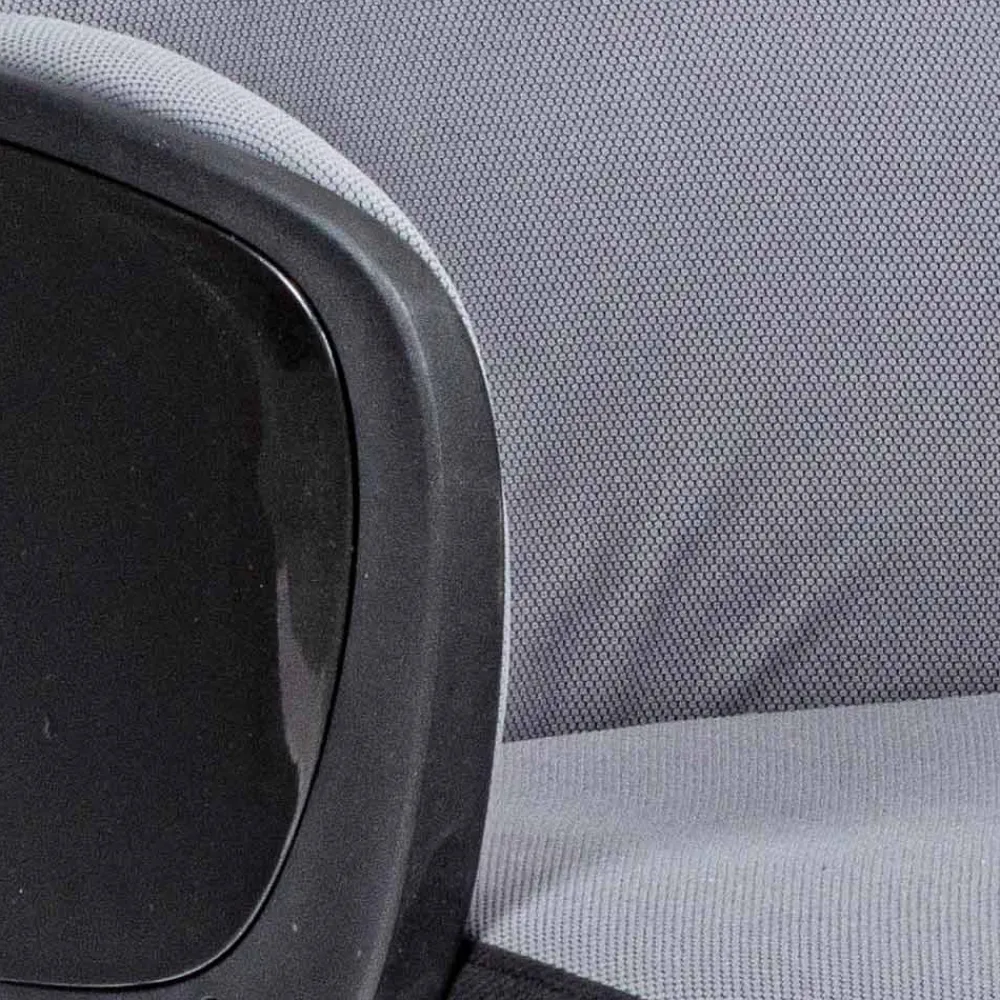 Viadurini Living Bürosessel-Verstellbarer Bürodrehstuhl aus Stahl und Polyester - Luigio