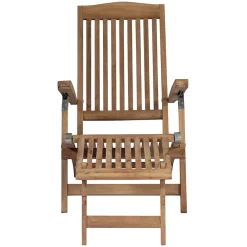 Viadurini in the Garden Holzsessel-Verstellbarer Gartensessel aus Teakholz - Jade