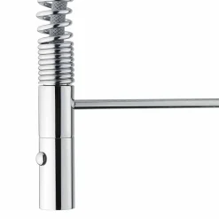 Viadurini Taps Küchenarmaturen-Verstellbarer Waschtischmischer mit Messingfeder Made in Italy - Cardio