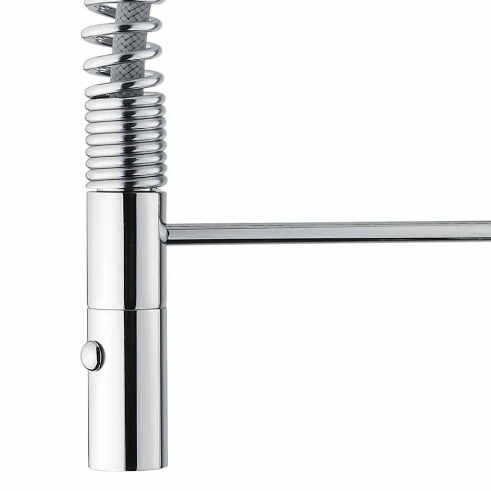 Viadurini Taps Küchenarmaturen-Verstellbarer Waschtischmischer mit Messingfeder Made in Italy - Cardio