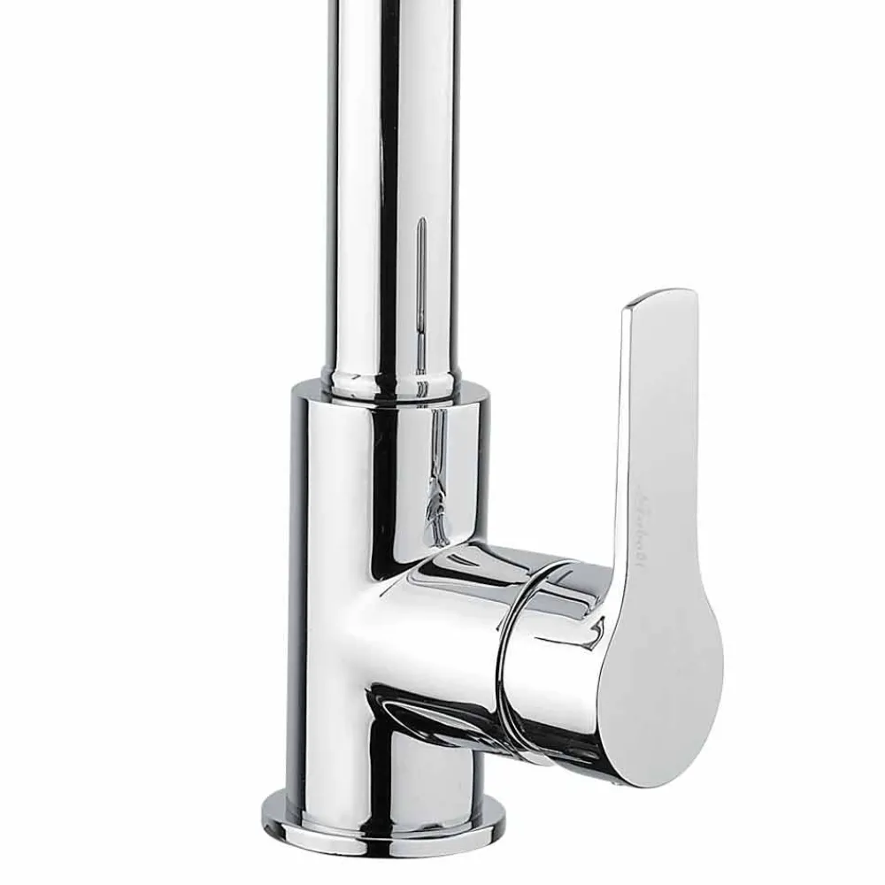 Viadurini Taps Küchenarmaturen-Verstellbarer Waschtischmischer mit Messingfeder Made in Italy - Cardio