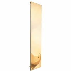 Viadurini Radiators Heizkörper Hydraulisch-Vertikale Strahlungsplatte in Gold Modernes Design Fein bis 595 W - Eis