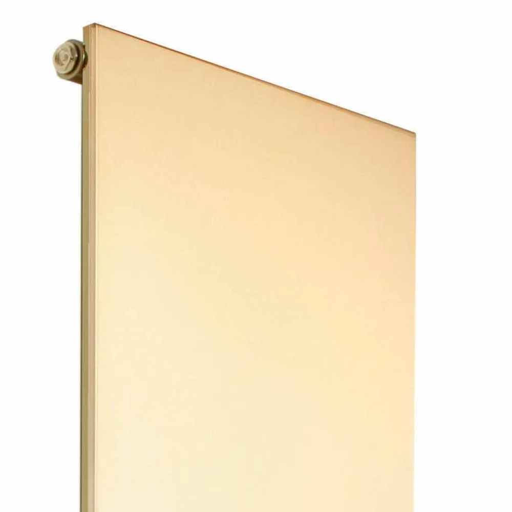 Viadurini Radiators Heizkörper Hydraulisch-Vertikale Strahlungsplatte in Gold Modernes Design Fein bis 595 W - Eis