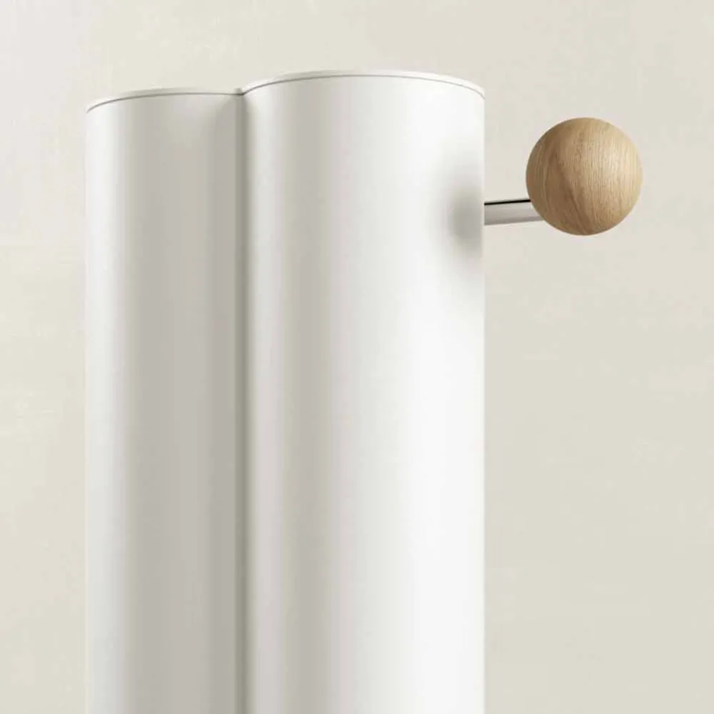 Viadurini Radiators Heizkörper Elektrisch-Vertikaler Design-Badezimmerheizkörper Elektrischer Boden 450 Watt - Ottolungo