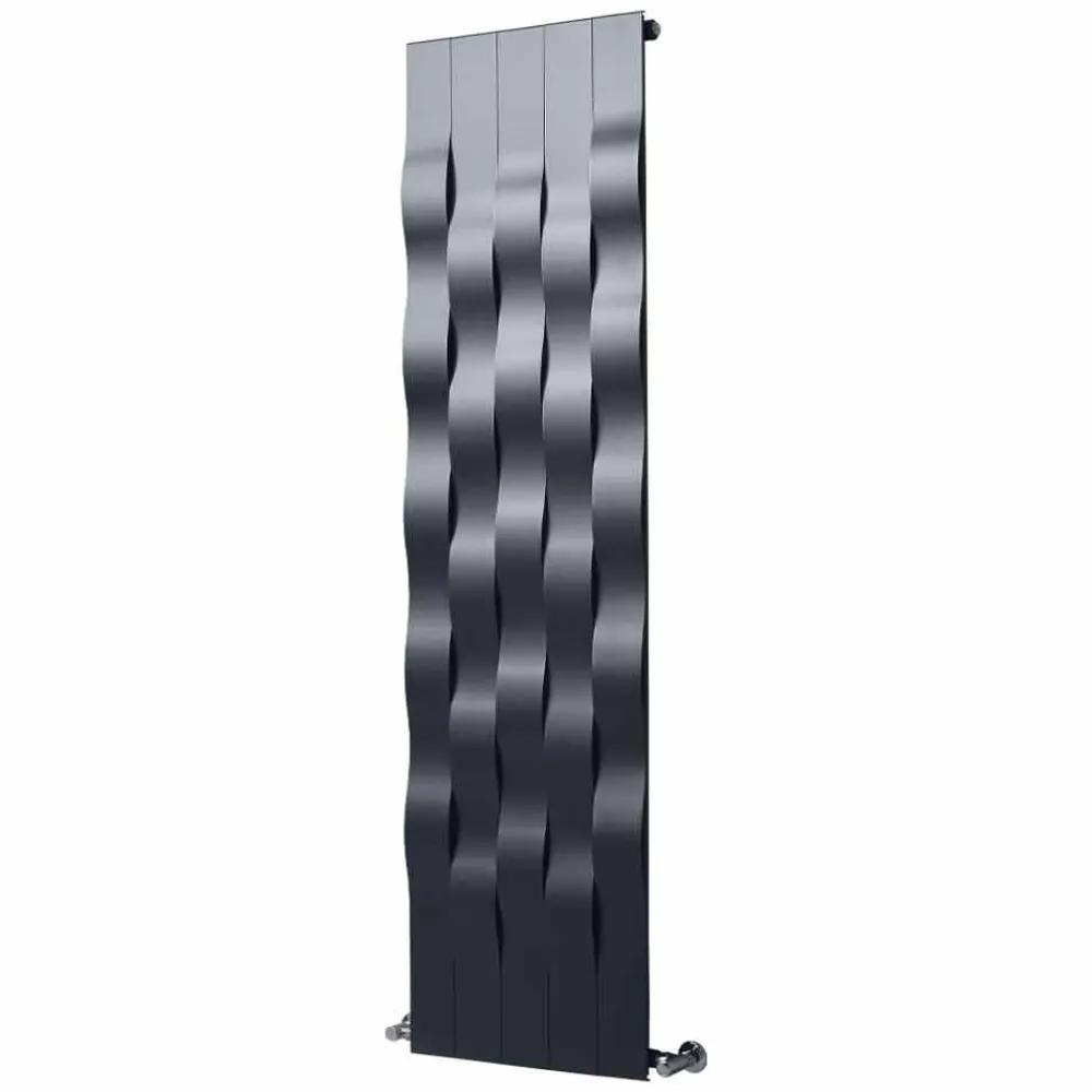 Viadurini Radiators Heizkörper Hydraulisch-Vertikales Design 5 Bar Stahlstrahlplatte bis 1003 Watt - Fluss