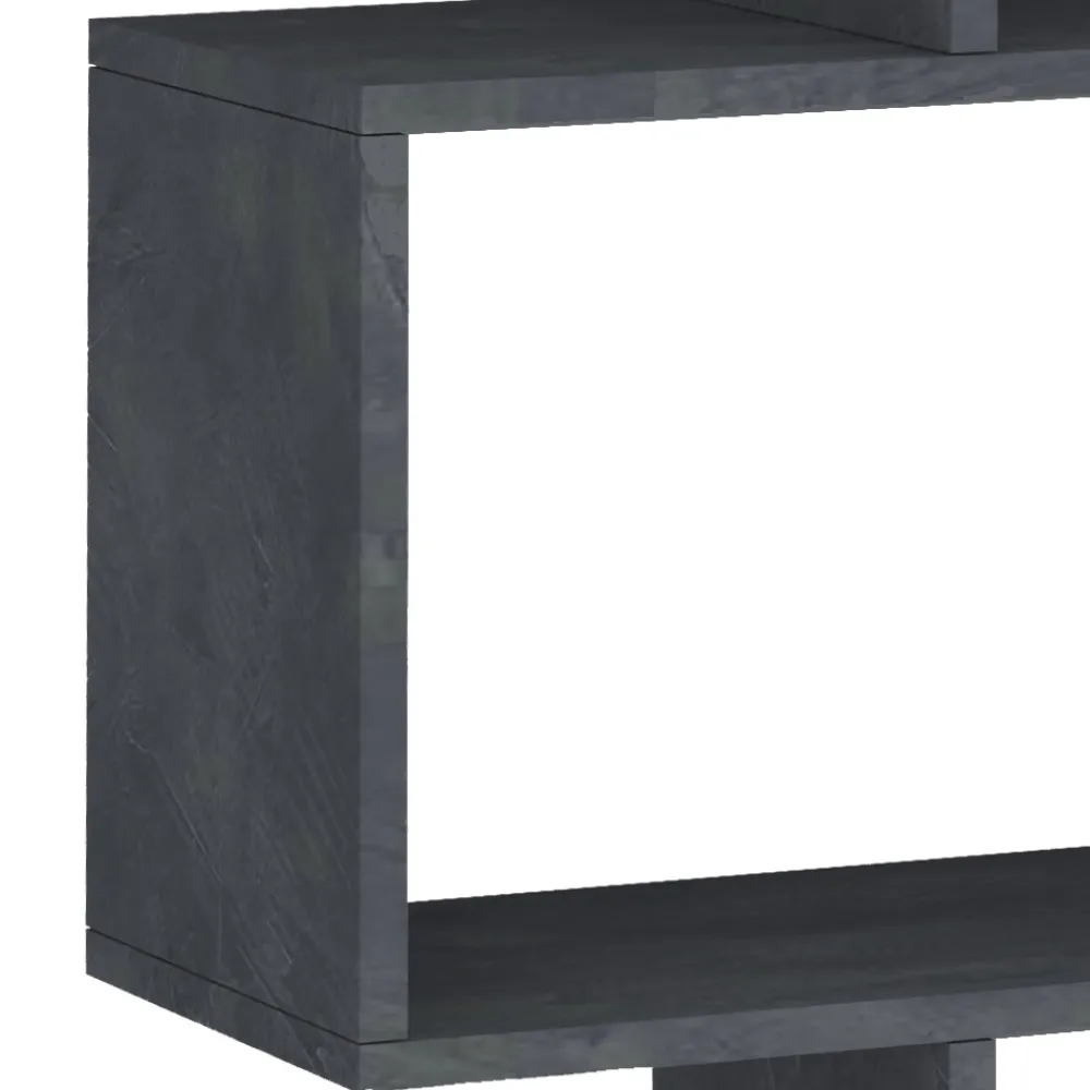 Viadurini Design Moderne Design Bücherregale-Vertikales Design-Wand-Bücherregal Wohnzimmer aus Holz 3 Ausführungen - Minetta