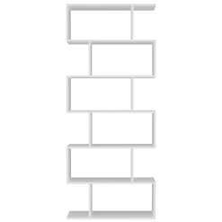 Viadurini Design Moderne Design Bücherregale-Vertikales Design-Wand-Bücherregal Wohnzimmer aus Holz 3 Ausführungen - Minetta