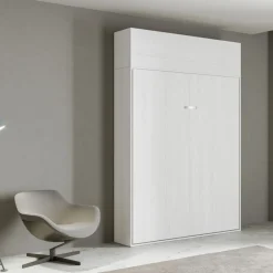 Viadurini Night Design Klappbett-Vertikales Klappbett für Doppelbett mit Wandeinheit - Magiccompare