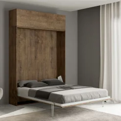 Viadurini Night Design Klappbett-Vertikales Klappbett für Doppelbett mit Wandeinheit - Magiccompare