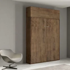 Viadurini Night Design Klappbett-Vertikales Klappbett für Doppelbett mit Wandeinheit - Magiccompare