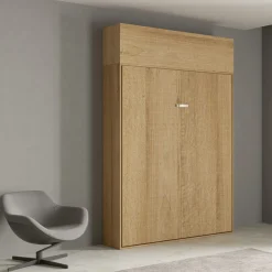 Viadurini Night Design Klappbett-Vertikales Klappbett für Doppelbett mit Wandeinheit - Magiccompare