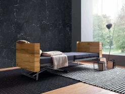 Viadurini Living Tisch Höhenverstellbar-Verwandelnder Couchtisch aus Massivholz Made in Italy - Trabucco