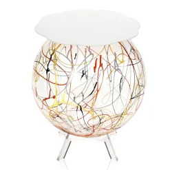 Viadurini Living Nachttische|Moderne Couchtische-Vielseitiger Nachttisch aus recycelbarem farbigem Plexiglas - Paolone