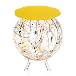 Viadurini Living Nachttische|Moderne Couchtische-Vielseitiger Nachttisch aus recycelbarem farbigem Plexiglas - Paolone