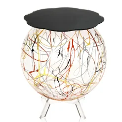 Viadurini Living Nachttische|Moderne Couchtische-Vielseitiger Nachttisch aus recycelbarem farbigem Plexiglas - Paolone