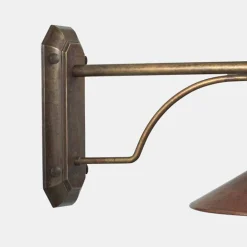 Il Fanale Garten-Wandlampen-Vintage Außenwandlampe aus Messing, Kupfer und Glas - Borgo von