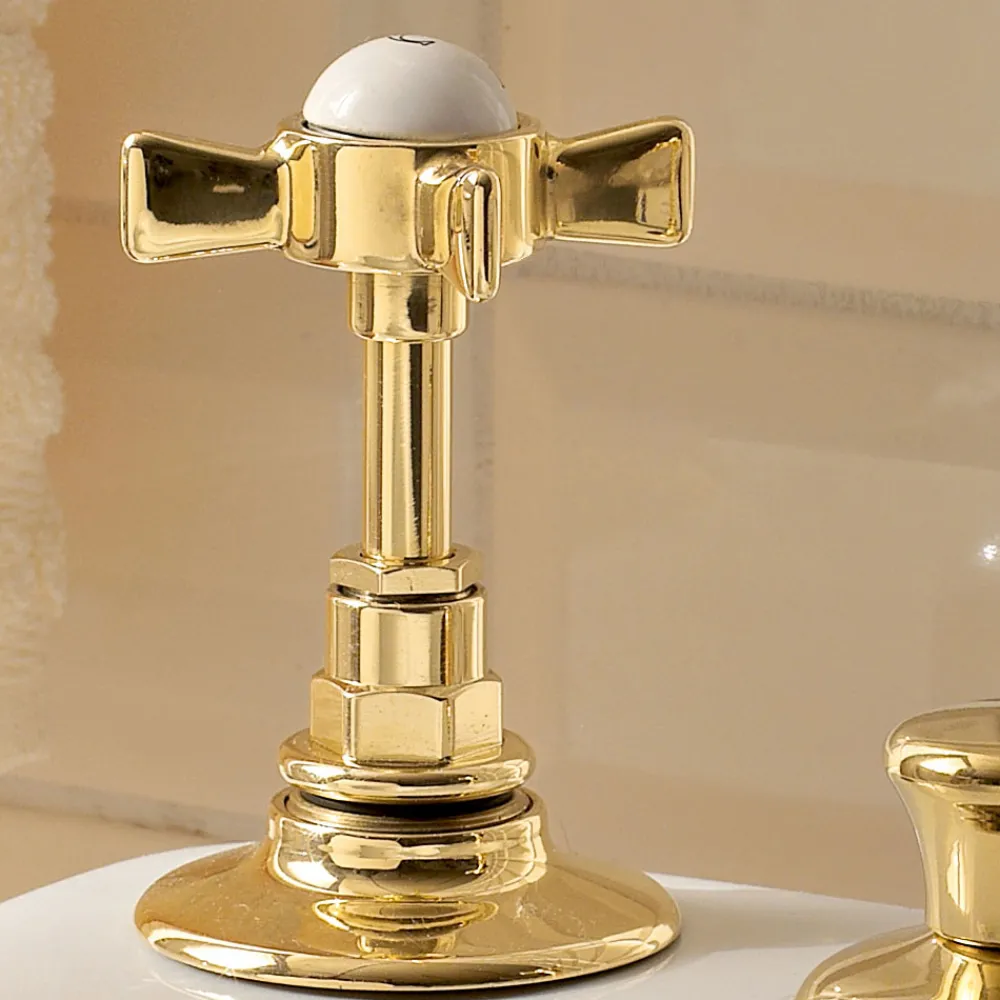 Viadurini Bathroom Bidetarmaturen-Vintage Bidetarmaturen aus Messing Interne Lieferung Made in Italy - Katerina