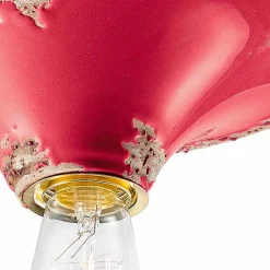 Ferroluce Vintage Deckenleuchten-Vintage Deckenleuchte aus Keramik Erica