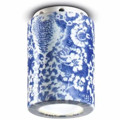 Ferroluce Vintage Deckenleuchten-Vintage Deckenleuchte aus Keramik Made in Italy - Pi