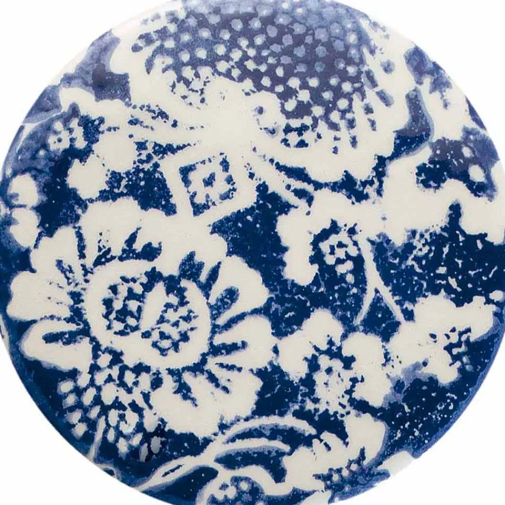 Ferroluce Vintage Deckenleuchten-Vintage Deckenleuchte aus Keramik Made in Italy - Pi