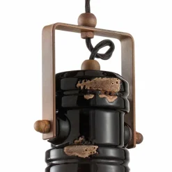 Ferroluce Pendelleuchten Vintage-Vintage Deckenleuchte aus Keramik Carrie