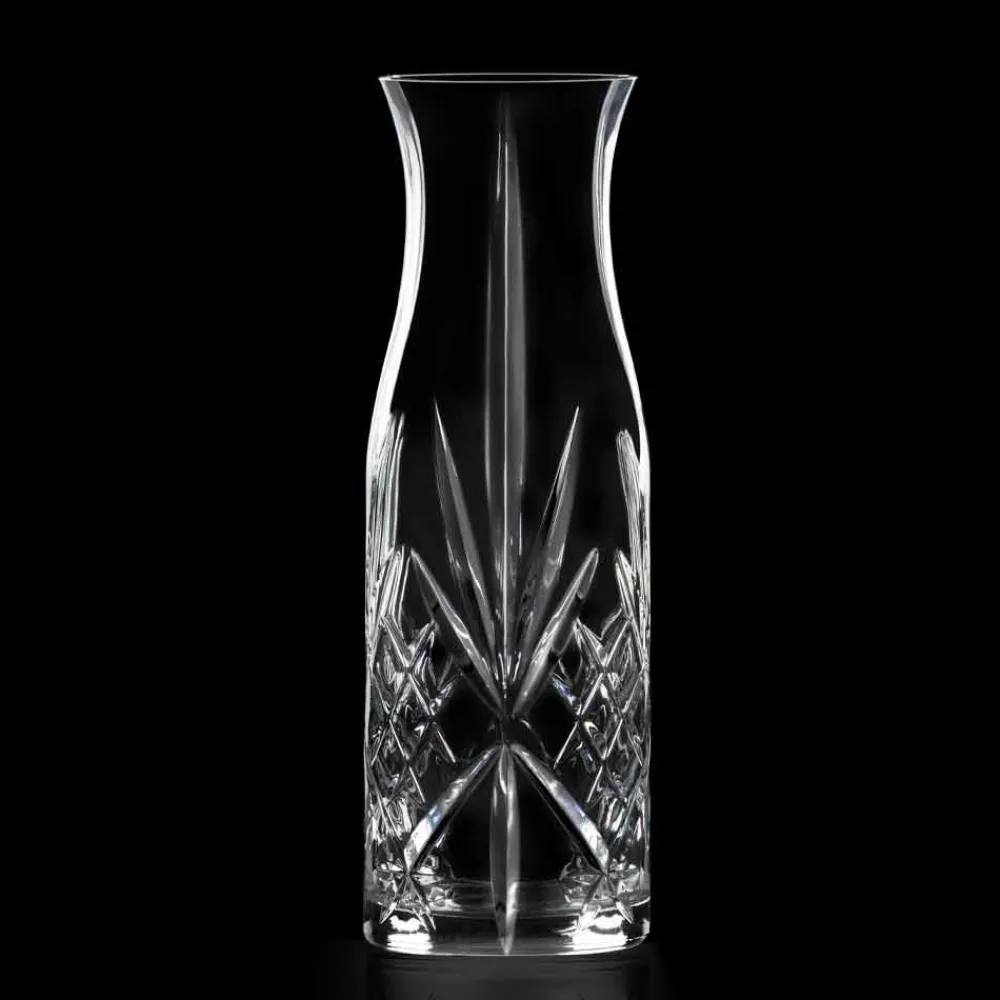 Viadurini Kitchen Italienisches Kristallgeschirr-Vintage Design Eco Kristall Wasser oder Weinkrug 4 Stück - Cantabile