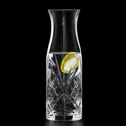 Viadurini Kitchen Italienisches Kristallgeschirr-Vintage Design Eco Kristall Wasser oder Weinkrug 4 Stück - Cantabile