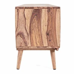 Viadurini Living Tv-Möbel-Vintage Design Holz TV-Ständer mit Homemotion Stahlknöpfen - Ventador