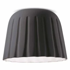 Ferroluce Vintage Deckenleuchten-Vintage Design Keramik Deckenleuchte Made in Italy - Madame Grès