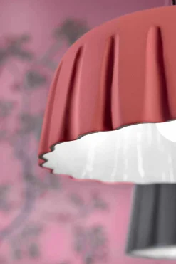 Ferroluce Vintage Deckenleuchten-Vintage Design Keramik Deckenleuchte Made in Italy - Madame Grès