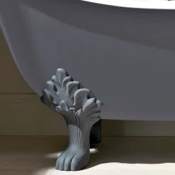 Viadurini Bathroom Freistehende Badewannen-Vintage freistehende Badewanne mit Füßen, aus Gusseisen - Nadine