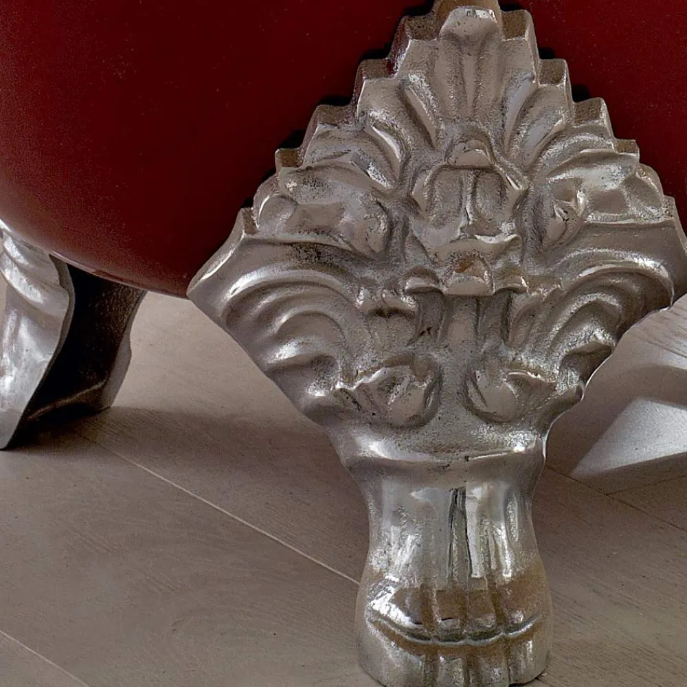 Viadurini Bathroom Freistehende Badewannen-Vintage freistehende Badewanne mit gusseisernen Füßen, Made in Italy - Naike