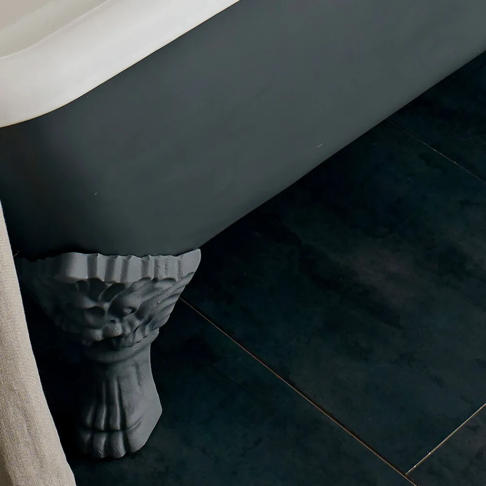 Viadurini Bathroom Freistehende Badewannen-Vintage freistehende Badewanne mit Füßen, aus Gusseisen - Nausica