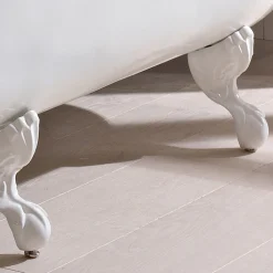 Viadurini Bathroom Freistehende Badewannen-Vintage freistehende Design-Badewanne aus weißem Gusseisen, hergestellt in Italien - Marwa